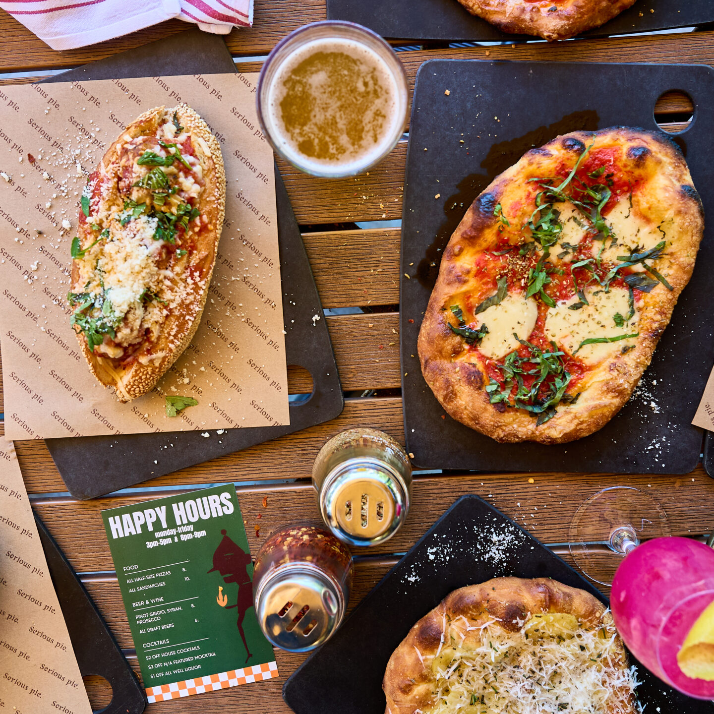 Happy Hour at Serious Pie