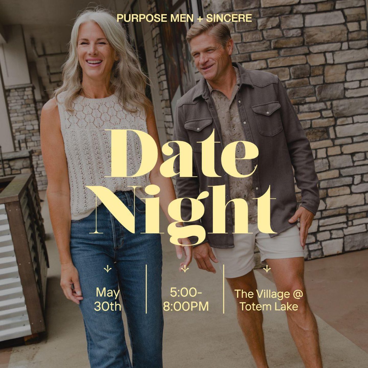 Date Night at Purpose Men + Sincere